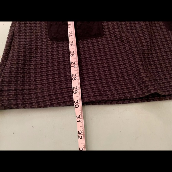 Plaid / Crochet sleeve dress - Picture 5 of 8